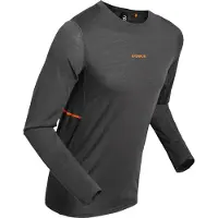 Björn Dählie Men's Performance Wool Long Sleeve Obsidian