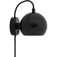 Frandsen Vägglampa , Ball Magnet, Svart, Vardagsrum, Metall, Design