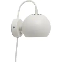 Frandsen Vägglampa , Ball Magnet, Vit, Vardagsrum, Metall, Design