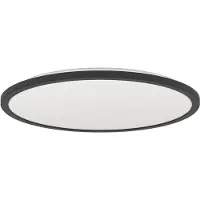 Eglo ROVITO-Z LOFT Ø500 RGB/CCT 28,8W 3600LM M/FJERNB. IP44 SORT