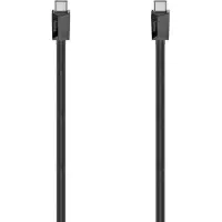 Hama USB-C Kabel USB 2.0 USB-C-kontakt 1.5 m Svart Flexibel 00200630