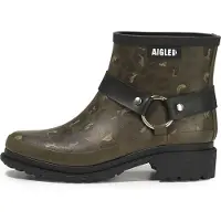 Aigle Gummistövel 'Macadames' khaki / oliv / svart