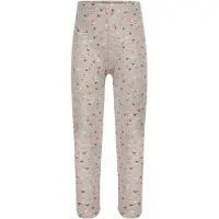 Happy girls Leggings gråmelerad / lila / rosa