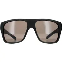 Bolle Square Mens Matte Crystal Black Volt+ Gun Polarised Solglasögon