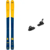 Zag - Skidpaket (skidor + bindning) - Paketen Harfang 96 2025 för Unisex - Blå