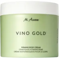 M. Asam VINO GOLD Firming Body Cream (16.9 Fl Oz) - anti-aging lotion med aloe vera, kakao, koffein