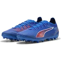 Puma Ultra 6 Pro MG Untamed - Blå/White/Röd - Multi Ground (MG), storlek 43