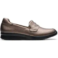 Clarks Ellowyn Penny Brons Metallic Skor