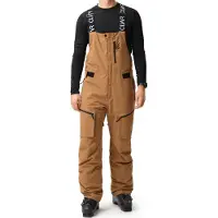 ColourWear Men's Slash Bib Pants Workwear Brown