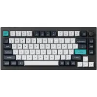 Keychron Q1 Max QMK/VIA Wireless Custom Mechanical Keyboard Fully Assembled Knob / Carbon Black / Gateron Jupiter Banana