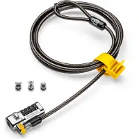Kensington ClickSafe Universal Combination Laptop Lock - Master Coded - Lås för säkerhetskabel - 1.8 m