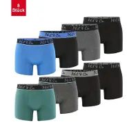 Phil&Co. Boxer Briefs 8-Pack Jersey