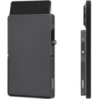 Valenta Cardprotector Aluminium MagSafe Stand Graphite Grey korthållare