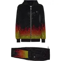Philipp Plein Träningsoverall: Hoodie & Byxor Flame