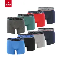Phil&Co. Boxer Briefs 8-Pack Jersey
