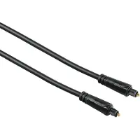 Hama Kabel Audio Optisk Guld Svart 3m