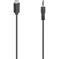 Hama USB 2.0 Adapter [1x Audio, stereo (3,5 mm teleplugg) - 1x USB-C hane] 0.75 m