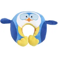 Travel-Blue Puffy the Penguin, Blå, Vit, Gul, Barn, Pojke/flicka, Polyester, Polyester, Djur