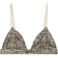Calvin Klein Unlined Triangle Bra Minimalist Satin