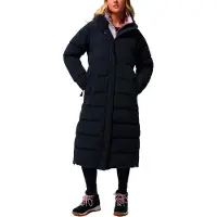 Columbia - Jackor dam - Amaze Puff Long Hooded Jacket Black för UnisexTrä - Storlek M - Svart