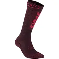 Sidas - Skidstrumpor dam - Ski Expert Lady Bordeaux för Unisex - Storlek 35-36