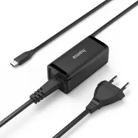 Hama 00200022, Laptop, Drinnen/Draußen, 100 - 240 V, 45 W, 3.3 - 21 V, USB-to-DC Laptop nätadapter 45 W 3 A