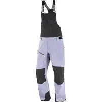 Salomon - Skidbyxor - Moon Patrol GTX Bib M Blue Granite för Unisex - Storlek L - Lila