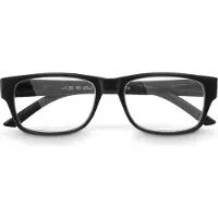 Hama 00096225, Plast, Unisex, Rektangel, Hel båge, Plast, Svart