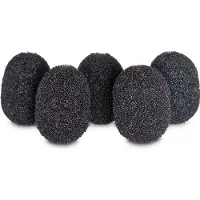 Rycote Lavalier Foams Black (1 förpackning med 5)