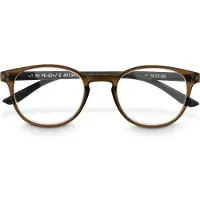 Hama 00096234, Plast, Unisex, Oval, Hel båge, Plast, Brun