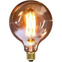 Star Trading LED lampa E27 dimbar | G125 vintage gold | 1800K | 3.7W []