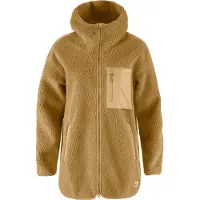 Fjällräven Women's Vardag Pile Fleece Long Buckwheat Brown