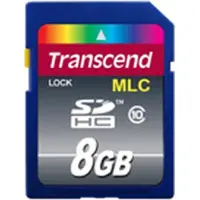 Transcend SDHC Card 8 GB Class 10 (TS8GSDHC10M)