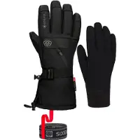 686 - Skidhandskar - M Gore-Tex Smarty Gauntlet Glove Black för UnisexUll - Storlek M - Svart