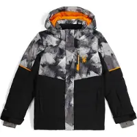 Spyder - Skidjackor barn - Leader Jacket Black för Unisex - Barnstorlek 10 år - Svart