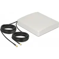 DeLOCK LTE MIMO-antenn 2 x SMA-hane 8 dBi, riktantenn med RG-58-kabel 10 m