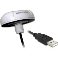 Navilock NL-8022MU GPS-mottagare Vit