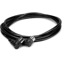 Hosa Technology Hosa - MIDI vinklad kabel 1.5m svart