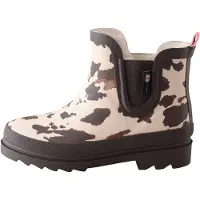 Next Gummistövel beige / choklad / svart