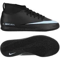 Nike Mercurial Superfly 10 Club IC Shadow - Svart/Blå Barn - Inomhus (IC), storlek 35