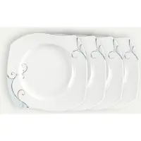 Fyrklövern Victoria tallrik 27 cm 4-pack Mattallrik