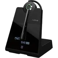 Jabra Engage 75 SE Convertible On-ear headset Bluetooth, Dect, Sladd Mono Svart Brusreducering Mikrofonljudavstängning, NFC