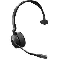Jabra Engage 55 SE Mono Link400c MS On-ear headset Trådlös, Dect Svart Brusreducering för mikrofon Mono Datorer