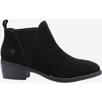 Hush puppies Isobel Svarta Damstövlar I Läder