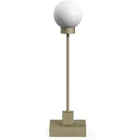 Northern Design bordslampa Snowball, dimbar, Mässing / guld, Vardagsrum / matsal, Metall, Design, Bordslampa