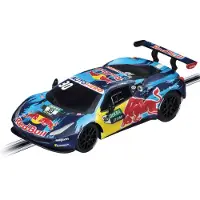 Carrera 20064197 GO!!! Slotcar bil Ferrari 488 GT3 Red Bull AF Corse, nr. 30