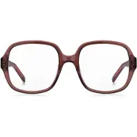BOSS Brown-acetate optical frames with Double B monogram