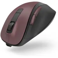 Hama Ergonomisk mus Trådlös Optisk Bordeaux 6 Knappar 1600 dpi Ergonomisk, Laddningsbara