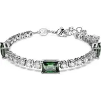 Swarovski Enkel Inlagd Armband Damarmband Silver 5666422 F,Silver