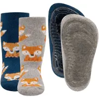 Ewers Sockor greige / mörkorange / svart / vit